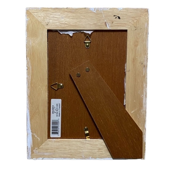 NEW Hand Decorated & Painted 5 x 7” Wooden Frame. One Of A Kind. - Picture 10 of 12